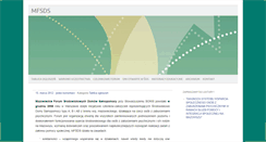 Desktop Screenshot of mfsds.boris.org.pl